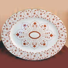 Royal Crown Derby Rougemont Platter 15" Oval XXXVII Royal Crown Derby Rougemont Platter 15" Oval XXXVII