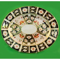Royal Crown Derby Traditional Imari 2451 Platter 12.75