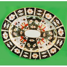 Royal Crown Derby Traditional Imari 2451 Platter 15"