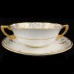 Royal Crown Derby Vine Cream Soup & Stand