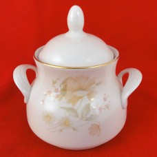 Royal Doulton Allure Covered Sugar 4.75" tall