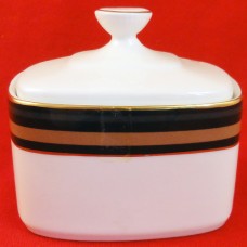 Royal Doulton Cadenza Covered Sugar 4" tall
