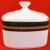 Royal Doulton Cadenza Covered Sugar 4" tall