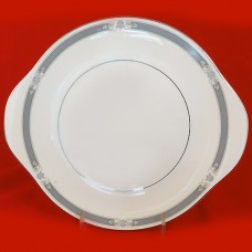 Royal Doulton Charade Cake Plate 10.75" Platinum Band