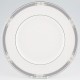 Royal Doulton Charade Dinner Plate 10.5" Platinum Band