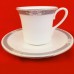 Royal Doulton Charade Fruit Saucer 5.25" Platinum Band