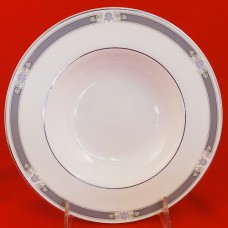 Royal Doulton Charade Rim Soup 8" Platinum Band