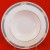 Royal Doulton Charade Rim Soup 8" Platinum Band