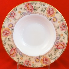 Royal Doulton Darjeeling Rim Soup 8" diameter