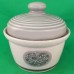 Royal Doulton Earth Flower Covered Casserole 5.2" tall