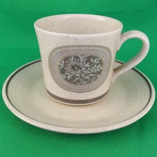 Royal Doulton Earth Flower Cup & Saucer