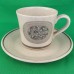 Royal Doulton Earth Flower Cup & Saucer