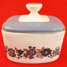 Royal Doulton Esprit Covered Sugar 4" tall