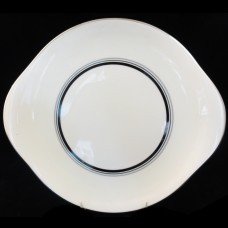 Royal Doulton Eternity Platinum Cake Plate 10.75"