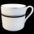 Royal Doulton Eternity Platinum Demi Tasse Cup 2.6"tall