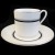 Royal Doulton Eternity Platinum Demi Tasse Cup & Saucer