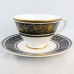 Royal Doulton IMPERIAL BLUE Cup & Saucer Set NEW England