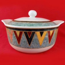 Royal Doulton Japora Covered Casserole 10" long