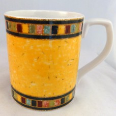 Royal Doulton Japora Yellow Mug 3.7" tall
