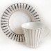 Royal Doulton Jive Platinum Cup & Saucer