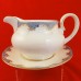 Royal Doulton Marlborough Gravy Boat & Stand 7" long