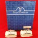 Royal Doulton Rhodes Napkin Rings 2 piece set
