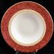 Royal Doulton ROSEWOOD Rim Soup 8.2" diameter England NEW