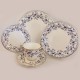 Royal Doulton Sapphire Blossom 5 Piece Place Setting 