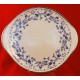 Royal Doulton Sapphire Blossom Cake Plate 10.25" Oblong