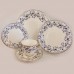 Royal Doulton Sapphire Blossom Gravy Boat & Stand
