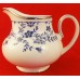 Royal Doulton Sapphire Blossom Gravy Boat & Stand