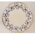 Royal Doulton Sapphire Blossom Salad 8" Platinum Band