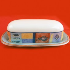 Royal Doulton TRAILFINDER Covered Butter 7.5" NEW