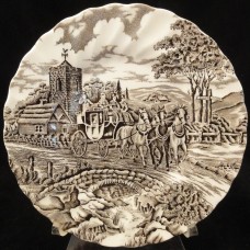 ROYAL MAIL Brown by Myott Staffordshire Bread & Butter