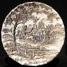 ROYAL MAIL Brown by Myott Staffordshire Tea Saucer