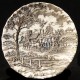 ROYAL MAIL Brown by Myott Staffordshire Tea Saucer