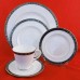 Royal Worcester Mountbatten Cobalt 5 Piece Place Setting