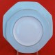Royal Worcester Origami Luncheon Plate Light Blue
