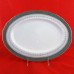 Royal Worcester Regency Green and Grey Platter 
