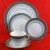 Royal Worcester Regency Green & Grey 5 Piece Place Setting