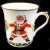 SANTA by Rosina-Queen's Mug 3.75" tall