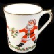SANTA by Rosina-Queen's Mug SMALL 3.4" tall
