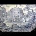 SHAKESPEARE'S COUNTRY Blue by Ridgway Round Open Vegetable