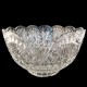 Shannon Crystal Punch Bowl 11.75" made Slovakia