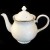 SILVER MOON by Royal Grafton Tea Pot 6.75" tall