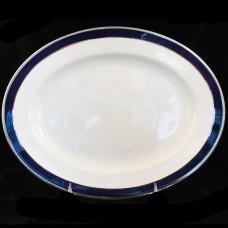 SILVER NILE  by Royal Grafton Oval Platter 13.4" long