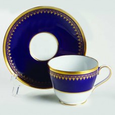 Spode Arcadia R2939 Cup & Saucer 2.75 inches tall