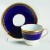 Spode Arcadia R2939 Cup & Saucer 2.75 inches tall