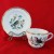 Spode Audubon Birds Red Pole Cup & Warbler Saucer