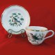 Spode Audubon Birds Red Pole Cup & Waxwing Saucer